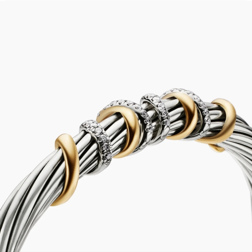 David Yurman Helena Center Station Cuff - Picture 8 of 8